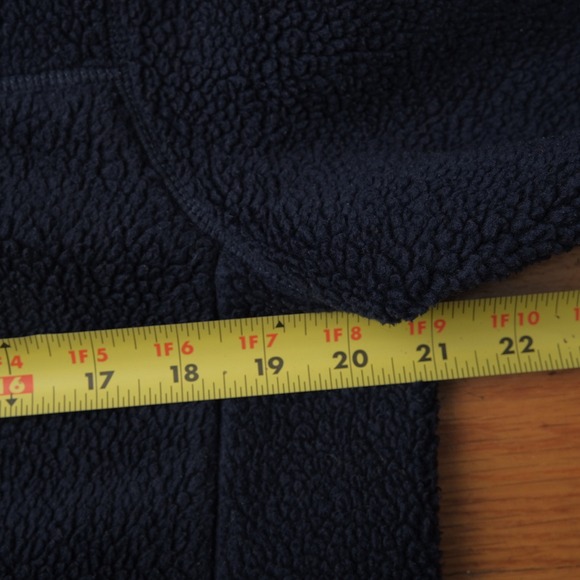 The North Face Navy Full Zip Fleece Jacket Men's Medium FA21 NF0A4P6T Winter - Picture 6 of 10